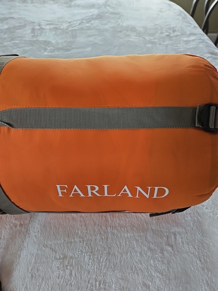 New Sealed FARLAND Mummy Sleeping Bag Rectangular with Pouch 20℉