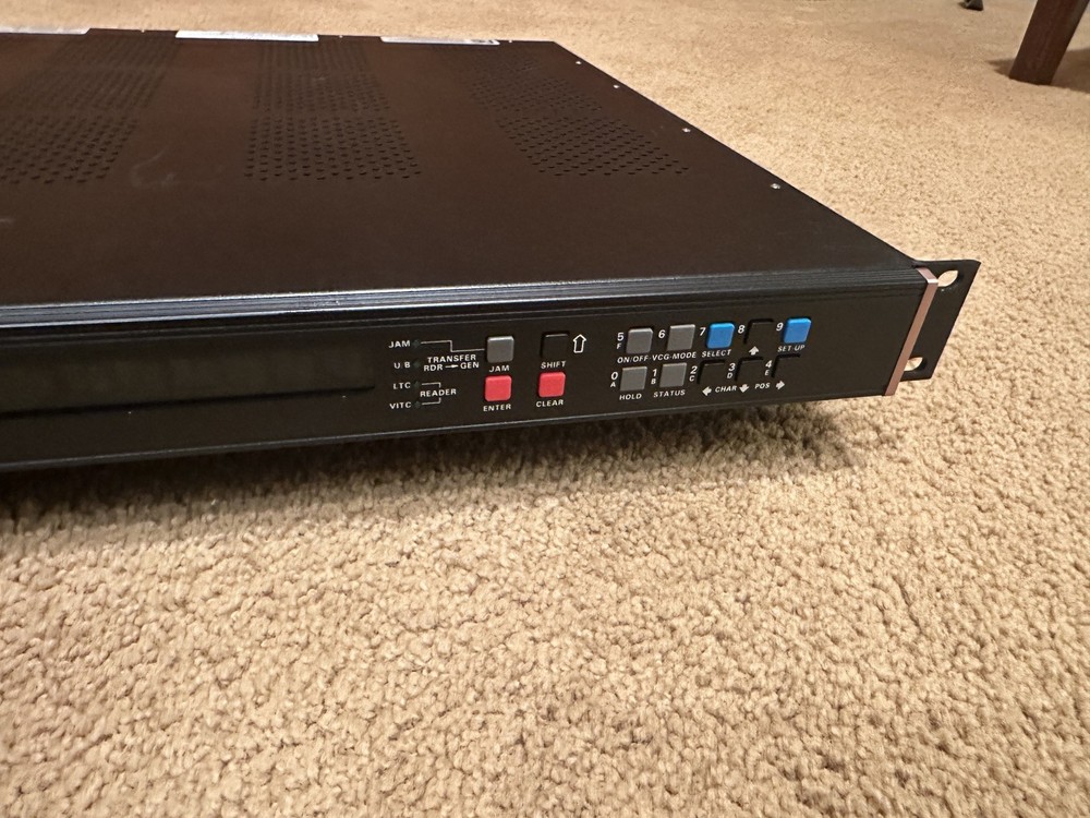 Evertz 8010TM SDI Time Code Master, Used Good Condition