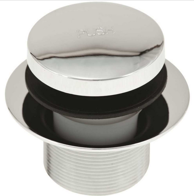 Toe-Touch Drain Bath Tub Drain Toe Control Assembly Chrome