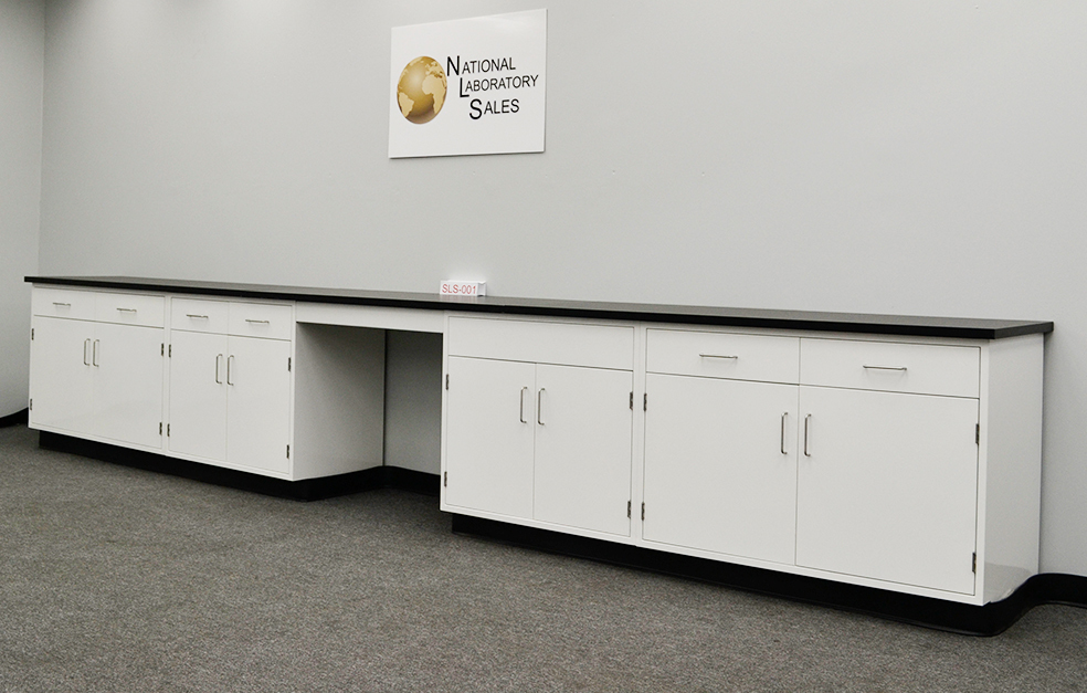 17' Laboratory Cabinet Group w/ Desk Area / Case Work / Tops / E2-300
