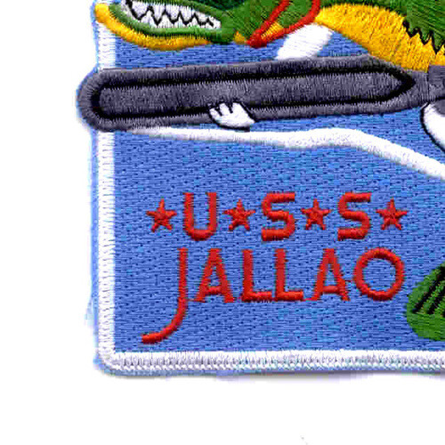 USS Jallao SS-368 Version A Large Patch