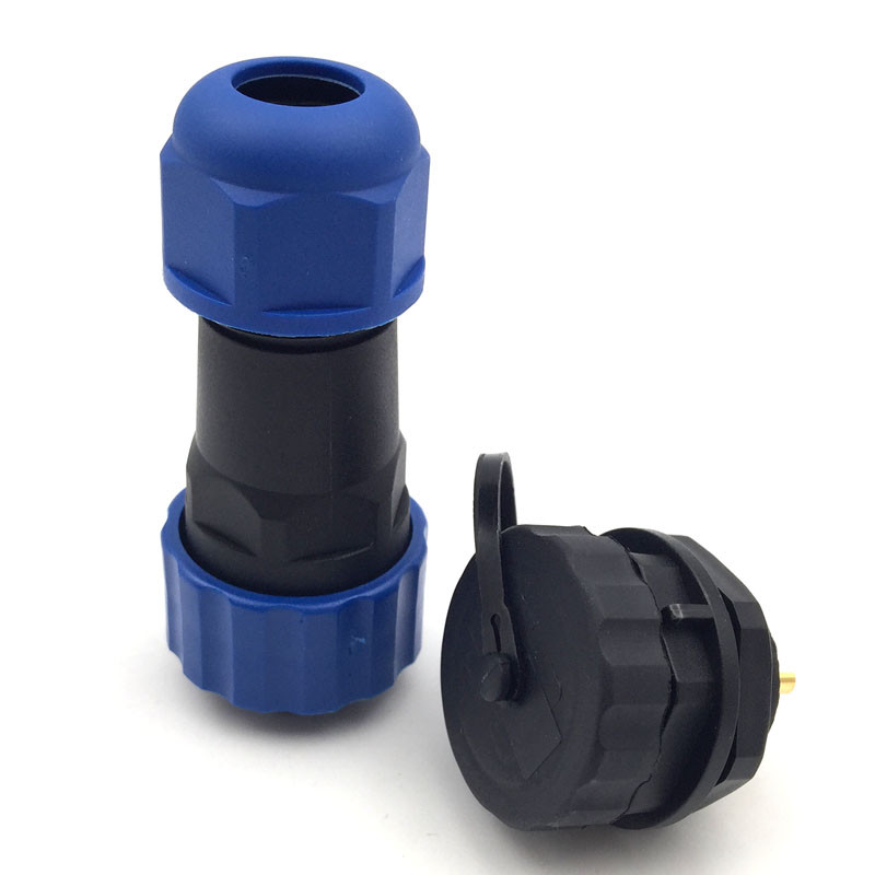 SD20 3Pin Waterproof Plug Socket Cable Gland Cap,Electrical Cable Wire Connector