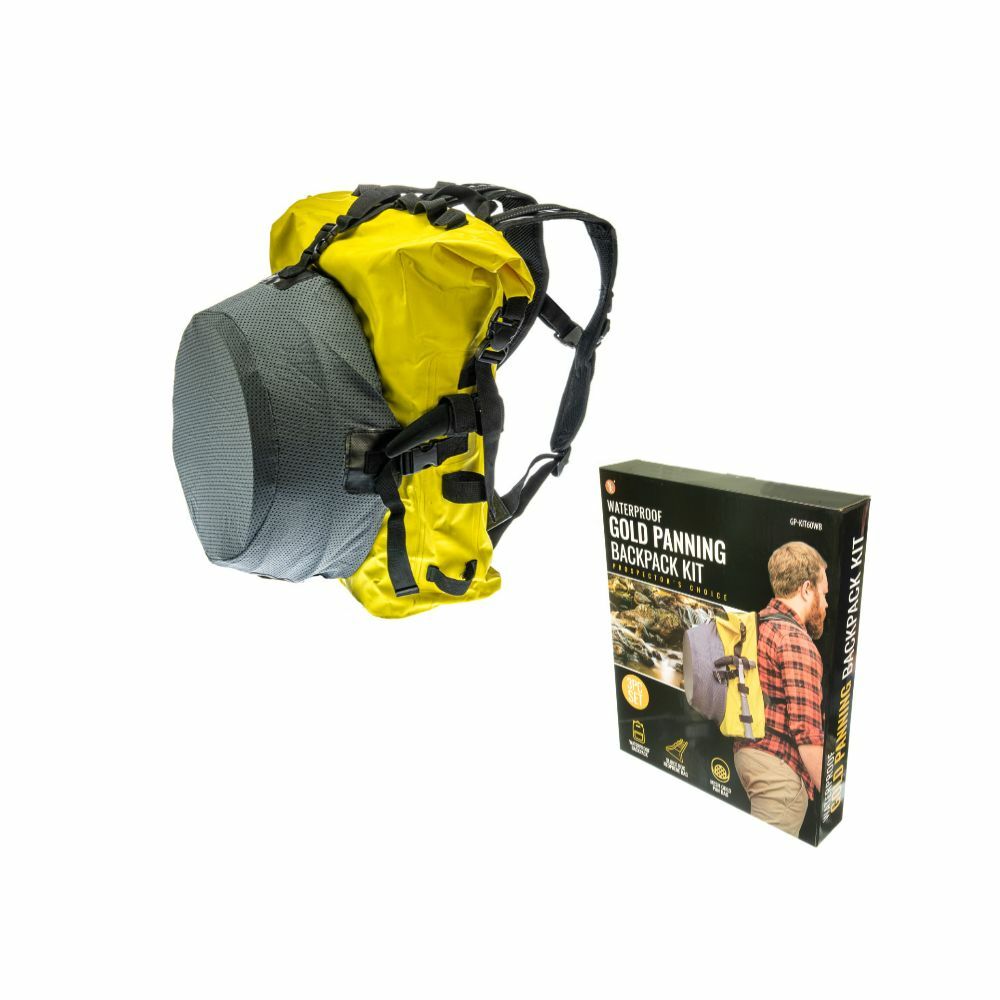 Gold Panning Backpack | WATERPROOF| Hiking Backpack | Prospector Gift | Panner