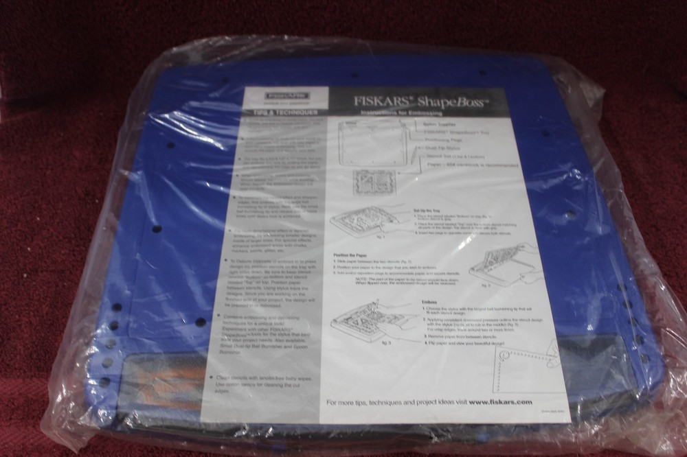 Fiskars Shape Boss The Ultimate Embossing System