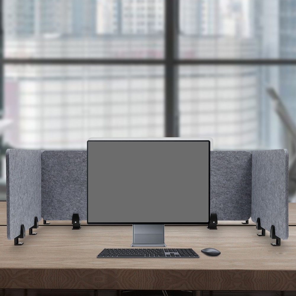 Desk Shield Desk Divider Panel Office Desktop Partition Privacy Screen Mounted