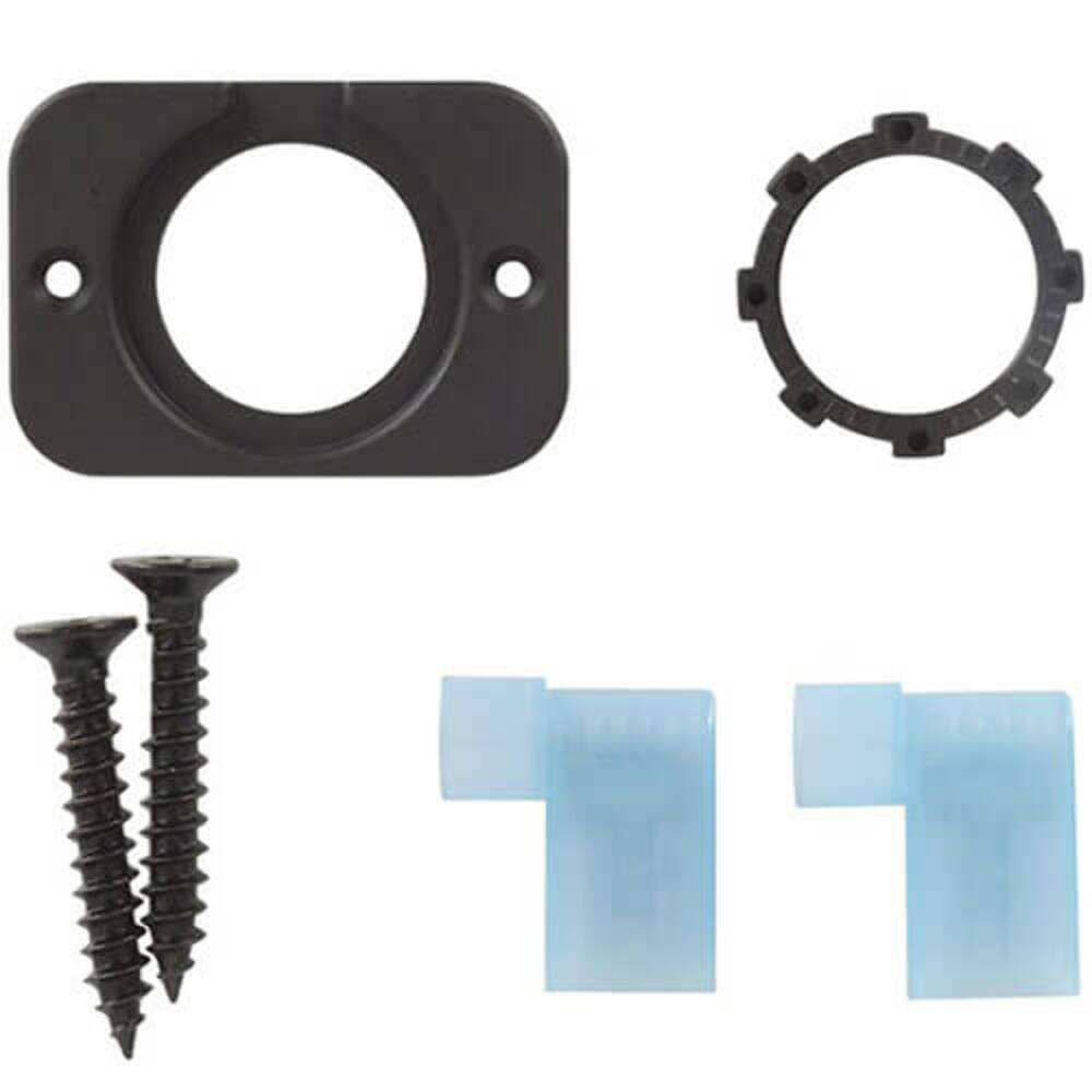 Simple Easy to Use Panel/Surface Mount LED Voltmeter 5-30VDC with Brackets