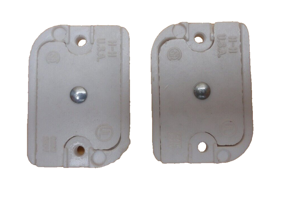 FLUORESCENT LAMP CONDENSOR / STARTER SOCKET (Qty 2)