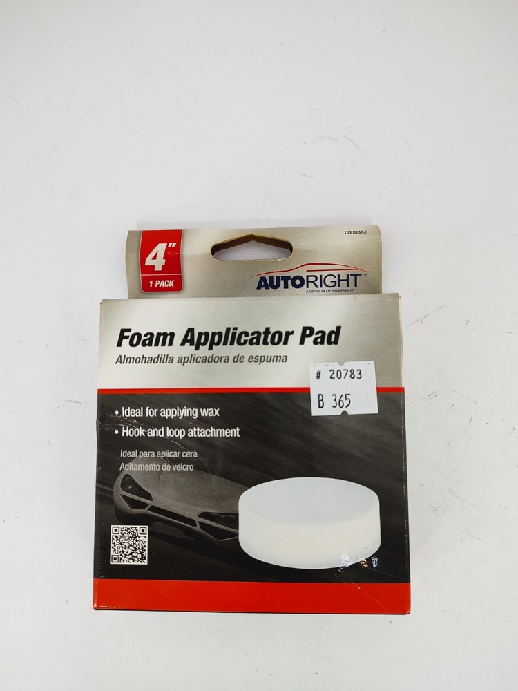 Autoright C800882 Foam Applicator Pad 4"