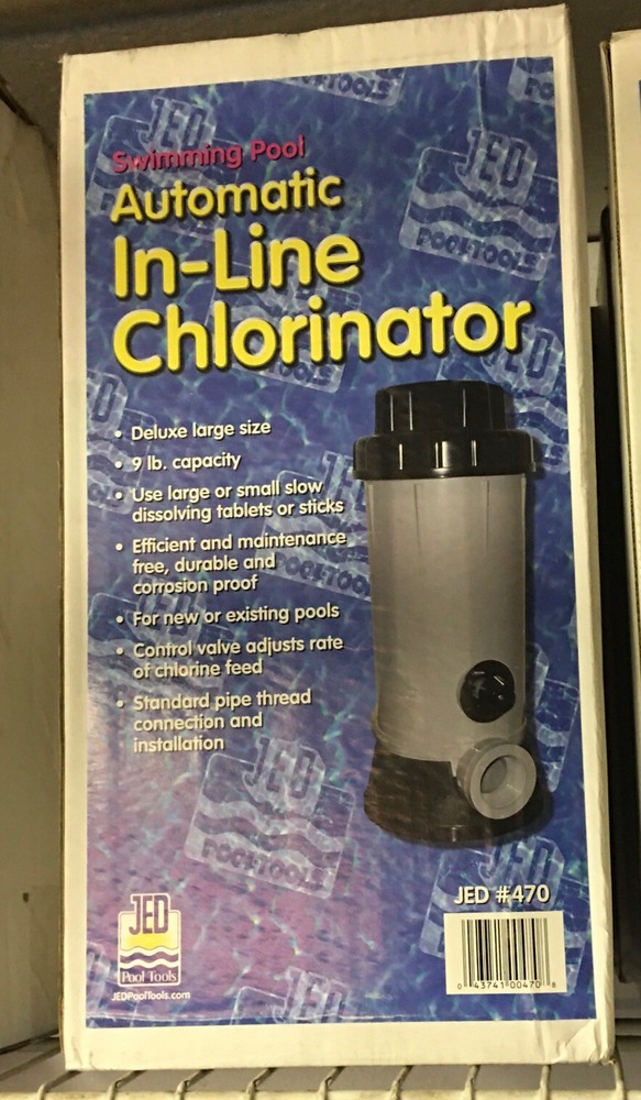 JED Swimming Pools Automatic In-line Chlorinator #470