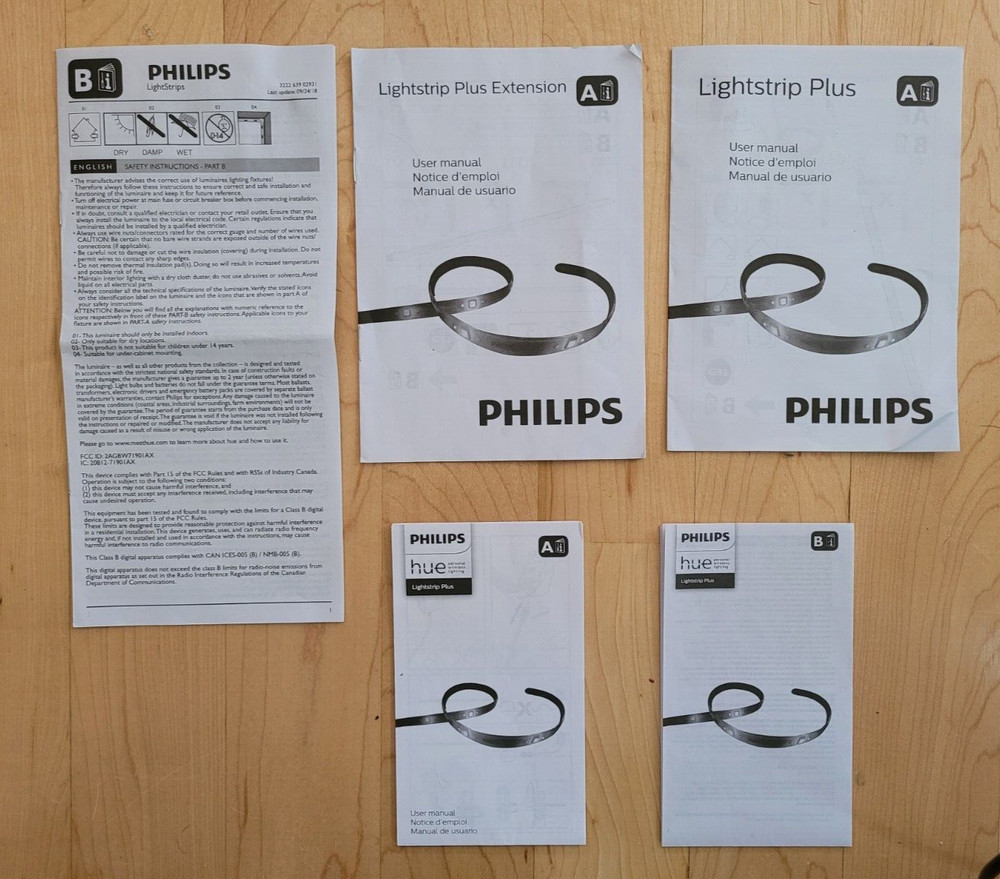 Philips Hue LED Light Strip Manual & Operations Guide