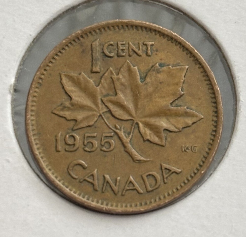 1955 Canada 1 Cent One