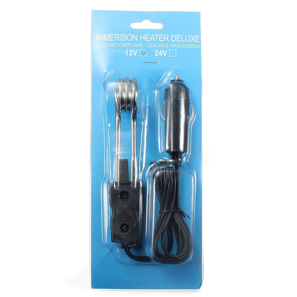 Car Instant Immersion Electric Heater Portable Water Heater for Traveling