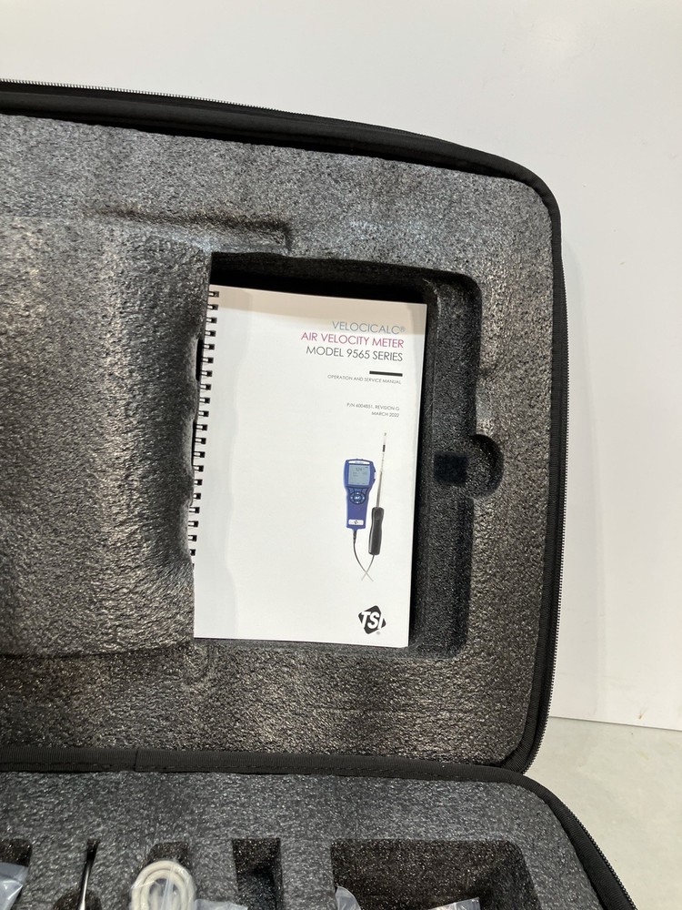 TSI 9565 - VelociCalc Multi-Function Ventilation Meter with Straight Probe