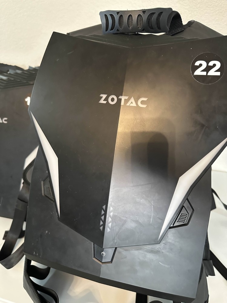 Zotac VR Go backpack pc. VR capable wearable PC