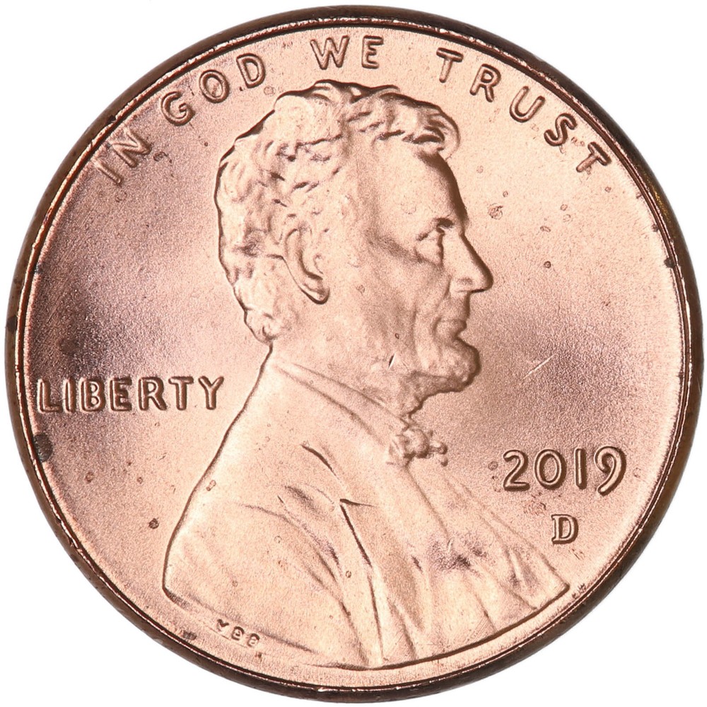 2019 D Lincoln Shield Cent BU Penny US Coin