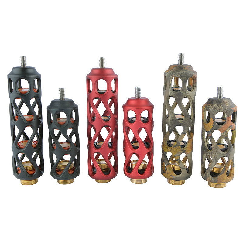 2" 3" 4" 5" 6" Compound Bow Stabilizer Damper Harmonic Aluminum Archery Silencer