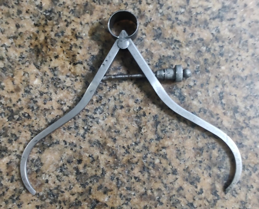 🗽VINTAGE STARRETT 5" OD CALIPER