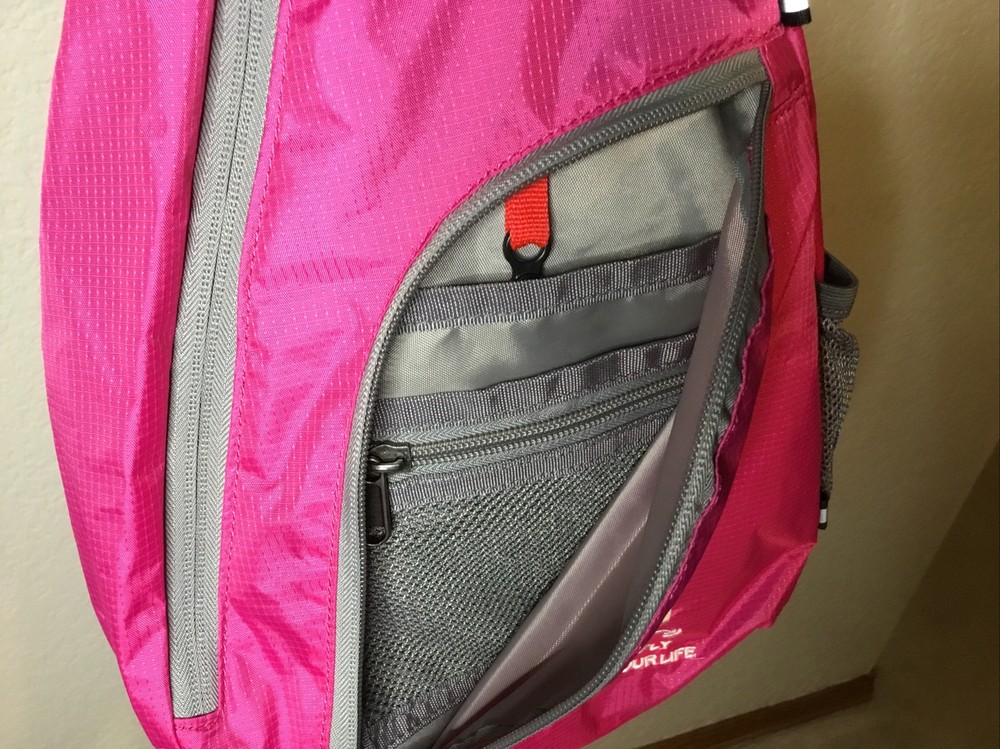 Waterfly Pink Sling Shoulder Backpack