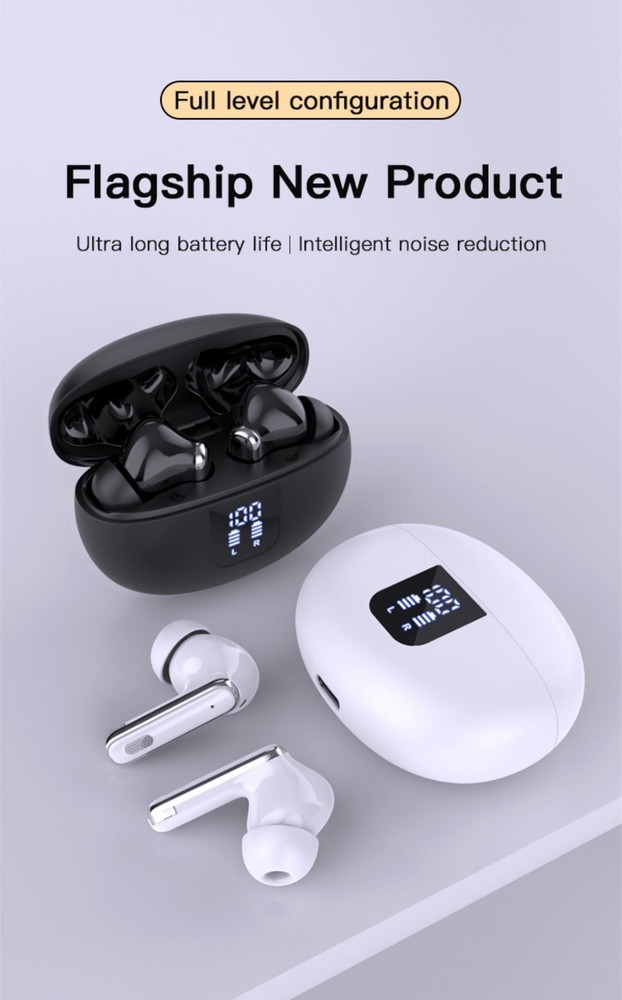 Wireless ANC Earbuds Translator for Gaming, Calling – iPhone, Pixel, Galaxy