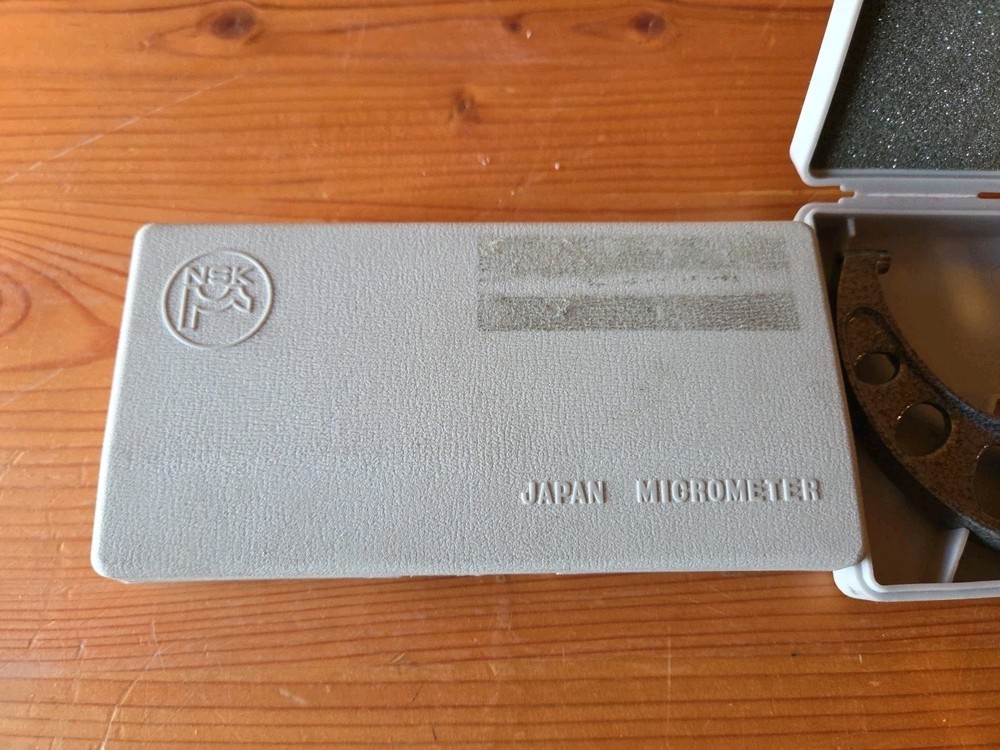 4 Micrometers And A Depth Gauge