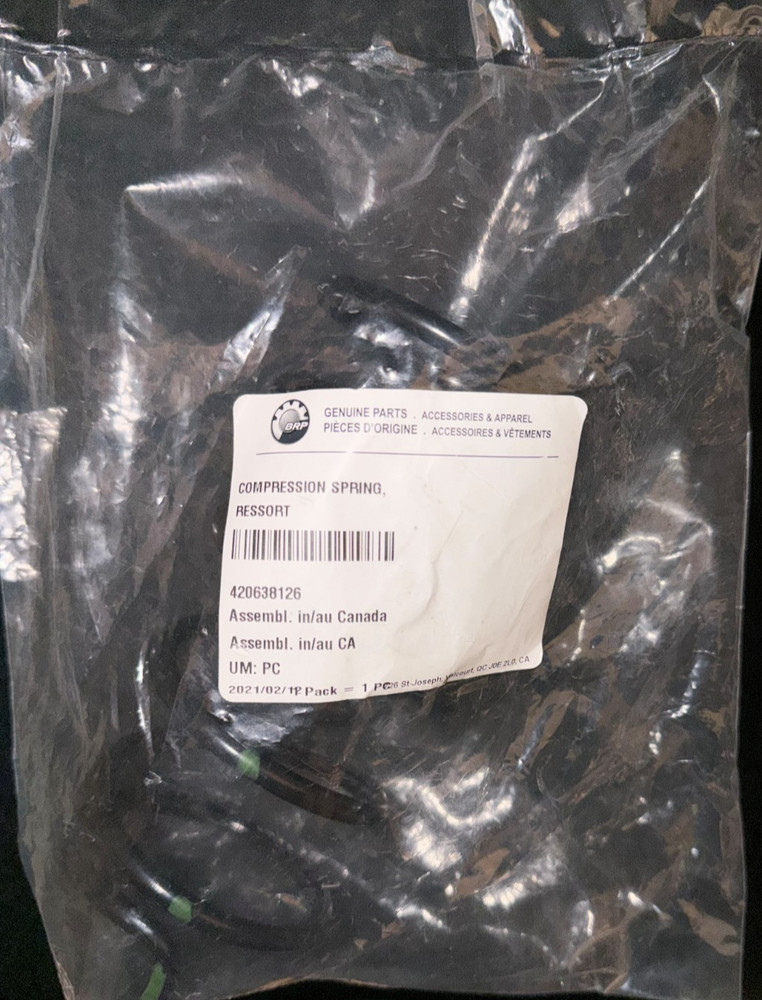 Can-Am Genuine Compression Spring, - 420638126
