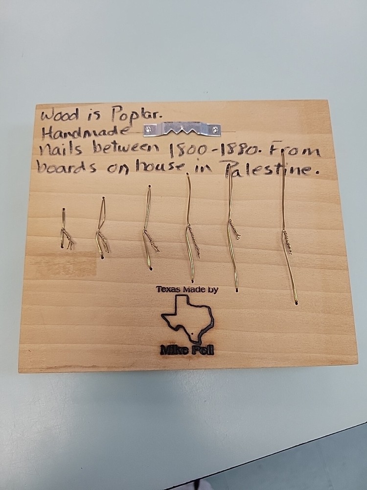 ANTIQUE IRON NAILS From Palestine, TX