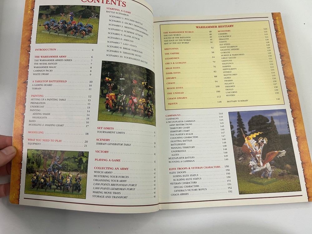 Warhammer BATTLE Book Games Workshop 1996