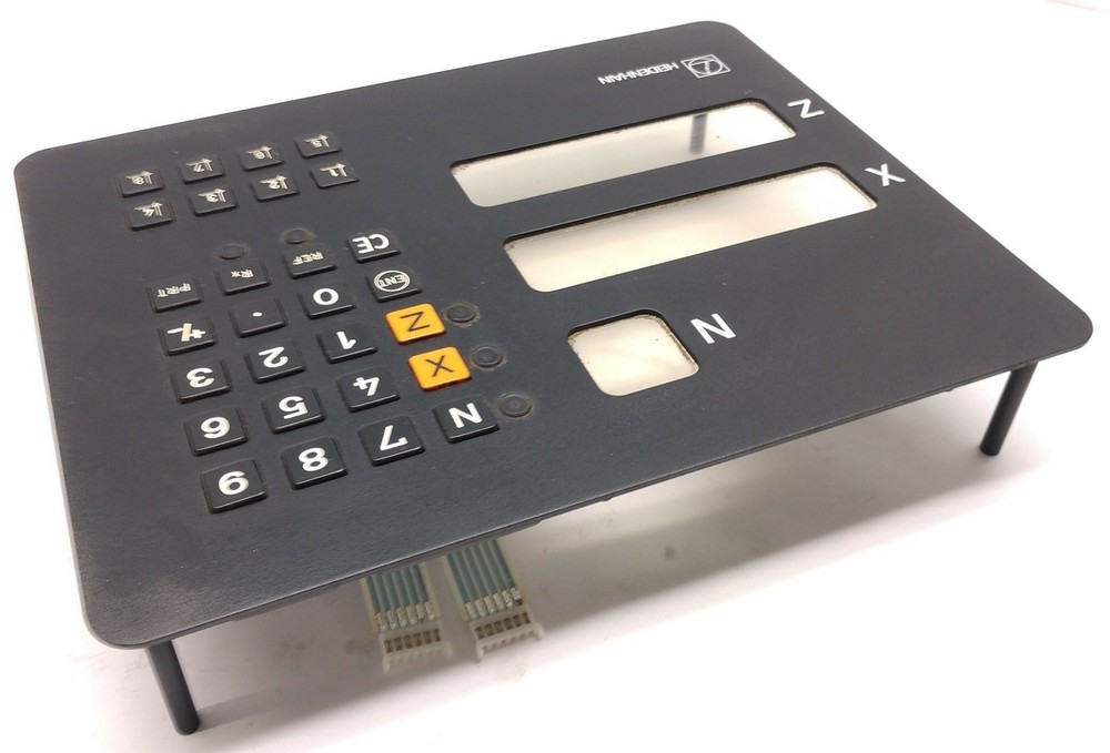 Heidenhain Operator Interface Panel, Three Displays,10-3/8" x 8" x 2-1/8"