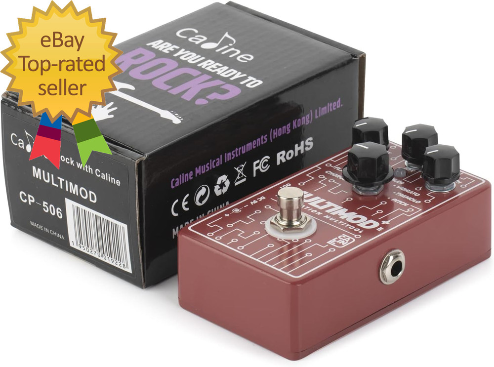 506 Multimod Modulation Multi Tool Guitar Effect Pedal 7 Modes Chorus Flanger