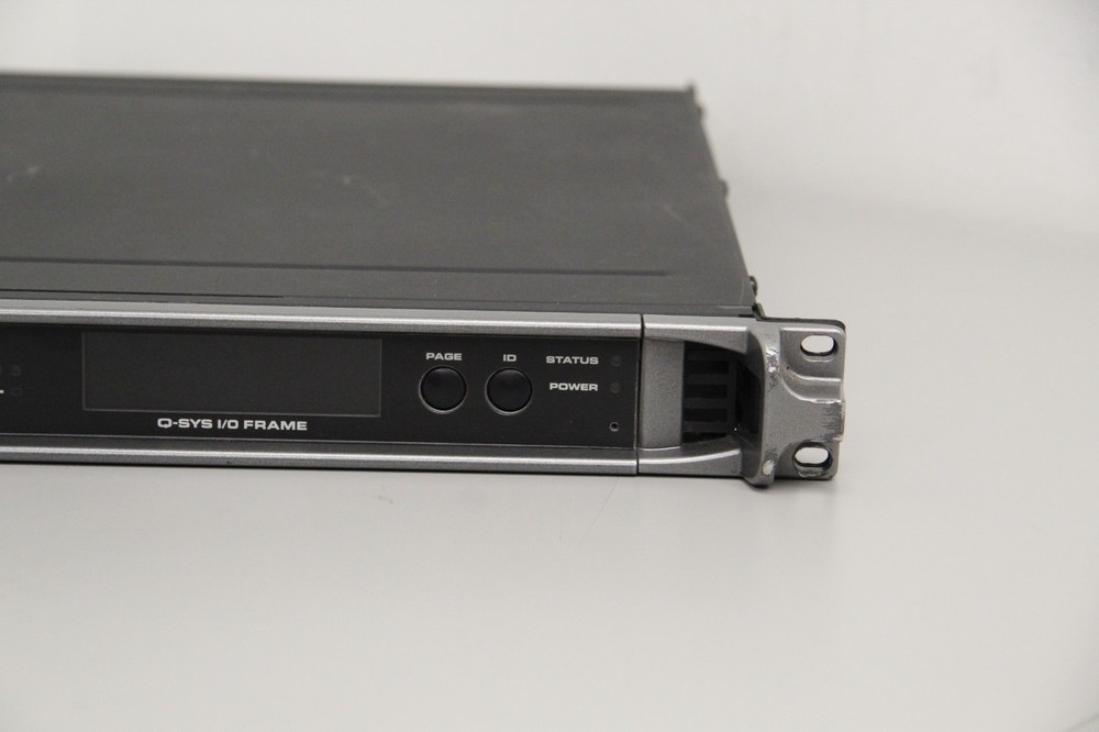 QSC Q-SYS I/O Frame Type 2 Network Interface With No cards