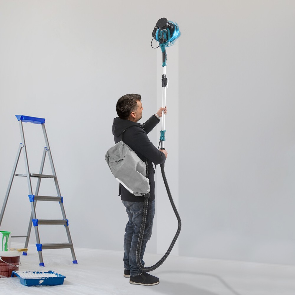 Electric Ceiling Wall Sander Variable Speed Drywall Dustless Sanding Machine