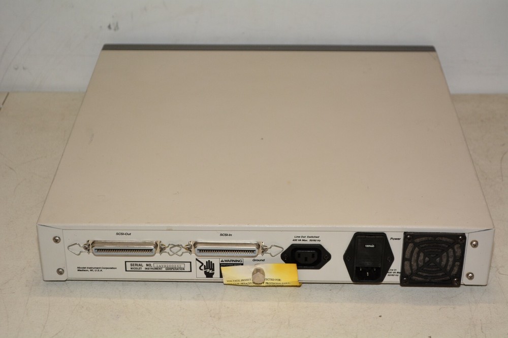 Nicolet 400S System Mainframe Chassis (Blank) For Optical Disk Drives #M13