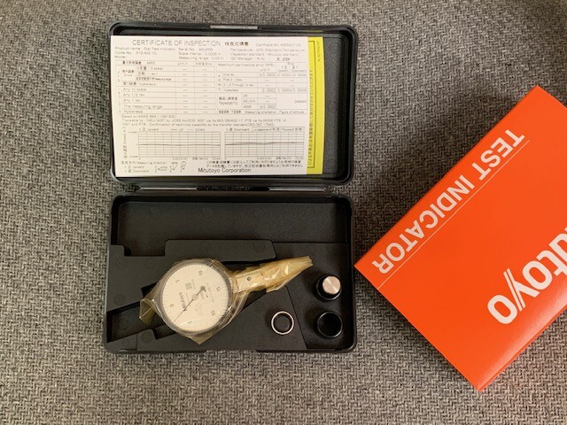 MITUTOYO 513-402-10E .03 HORIZONTAL TEST INDICATOR - NEW IN BOX
