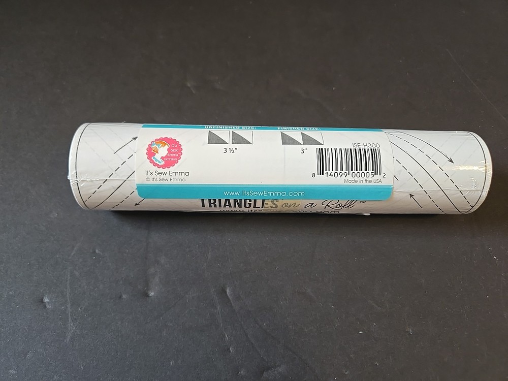 Triangles on a Roll 600 Half Square Triangle Blocks 3" Finished Square H300