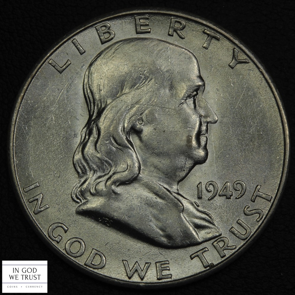 1949 S Franklin Silver Half Dollar 50C Popular Key Date
