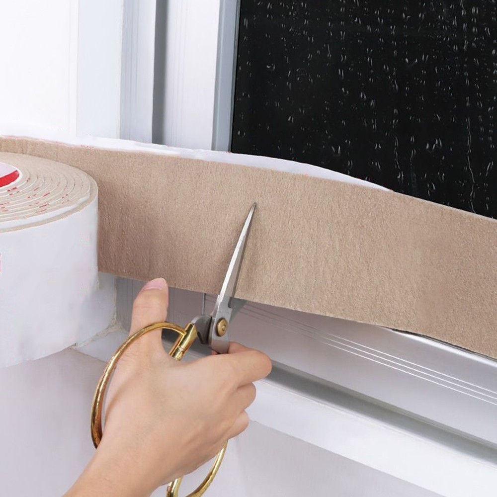 Anticondensation Water Absorption Solution for Glass Surfaces Brown Felt