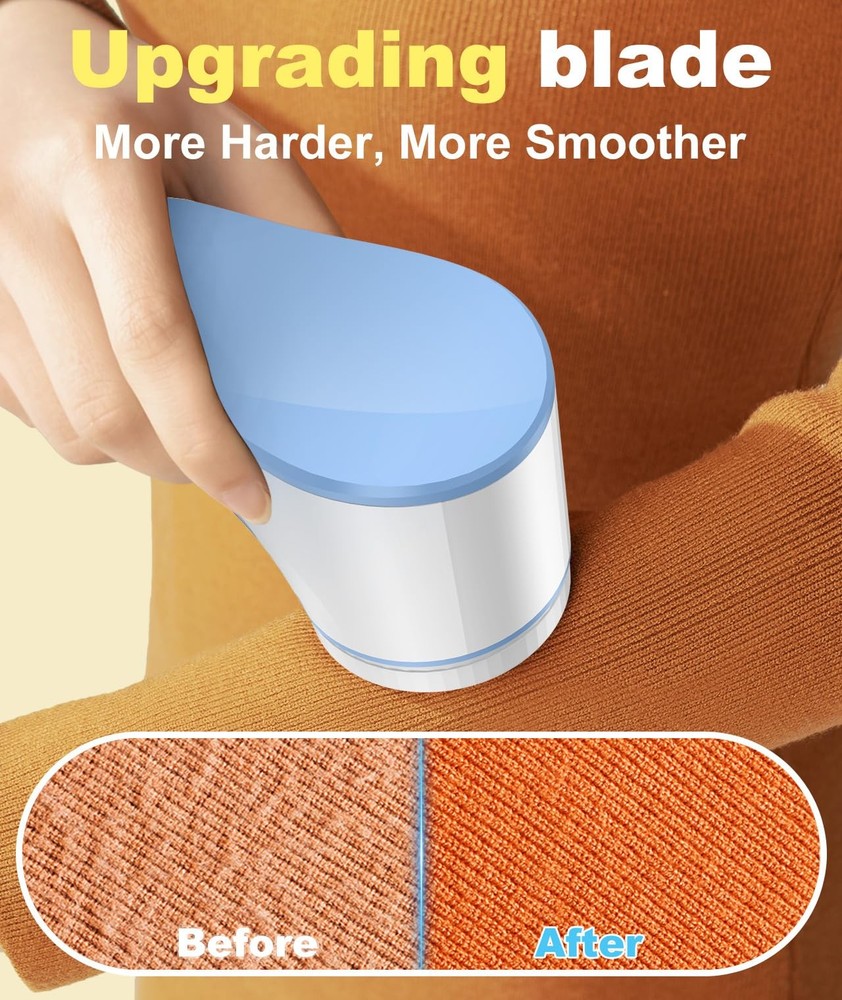 Fabric Shaver, Lint Remover for Clothes, Effectively and Quickly Remove Pills...