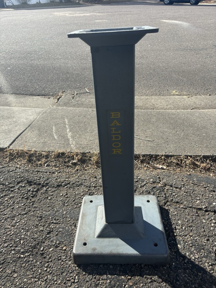 Baldor Cast-Iron Buffing Stand