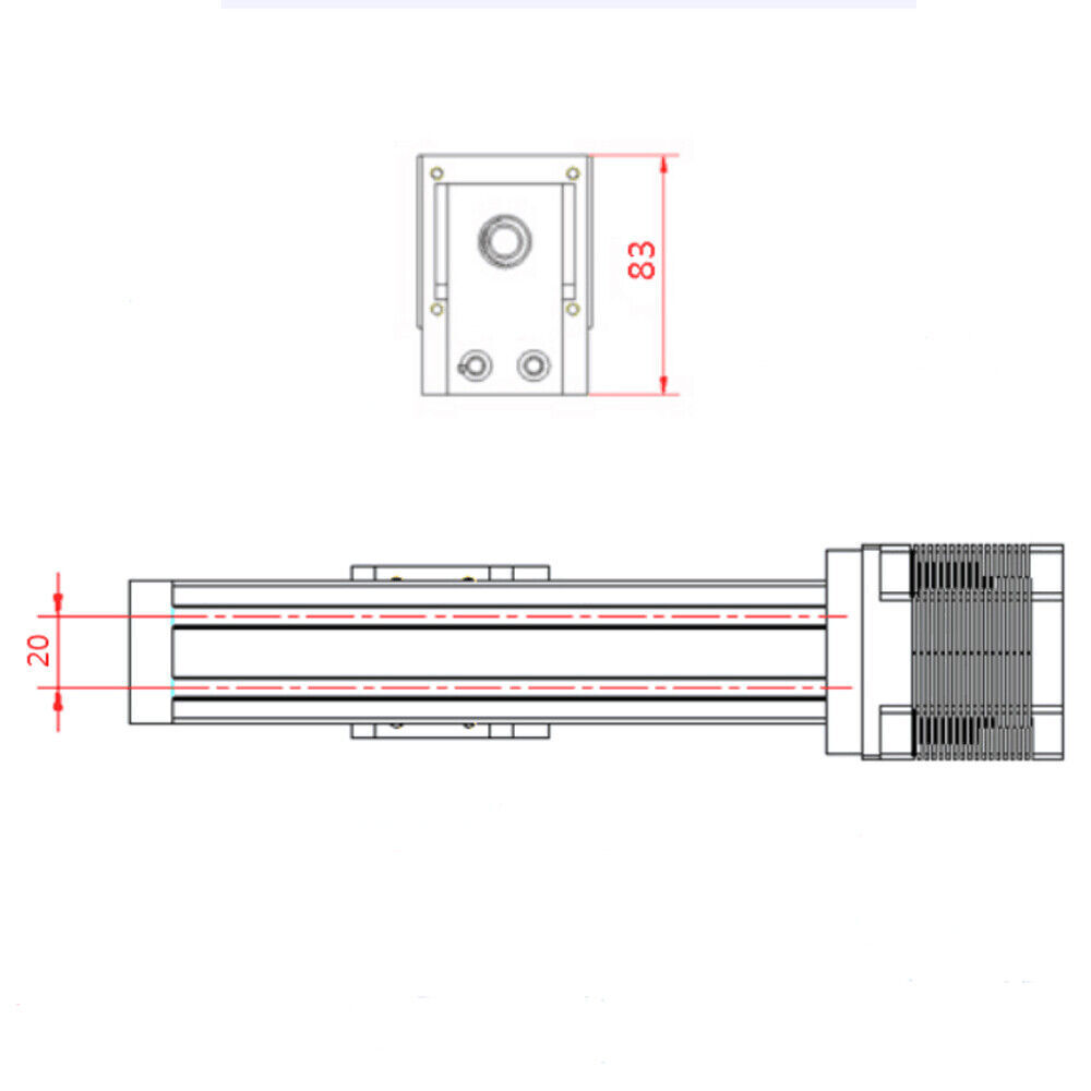 Manual Linear Rail Guide Slide Stage Actuator Ball Screw Motion Table& Handwheel