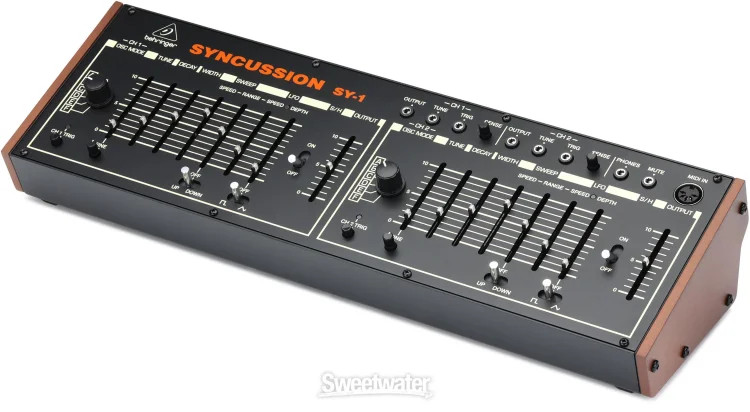 Behringer Syncussion SY-1 Dual-channel Analog Percussion Synthesizer