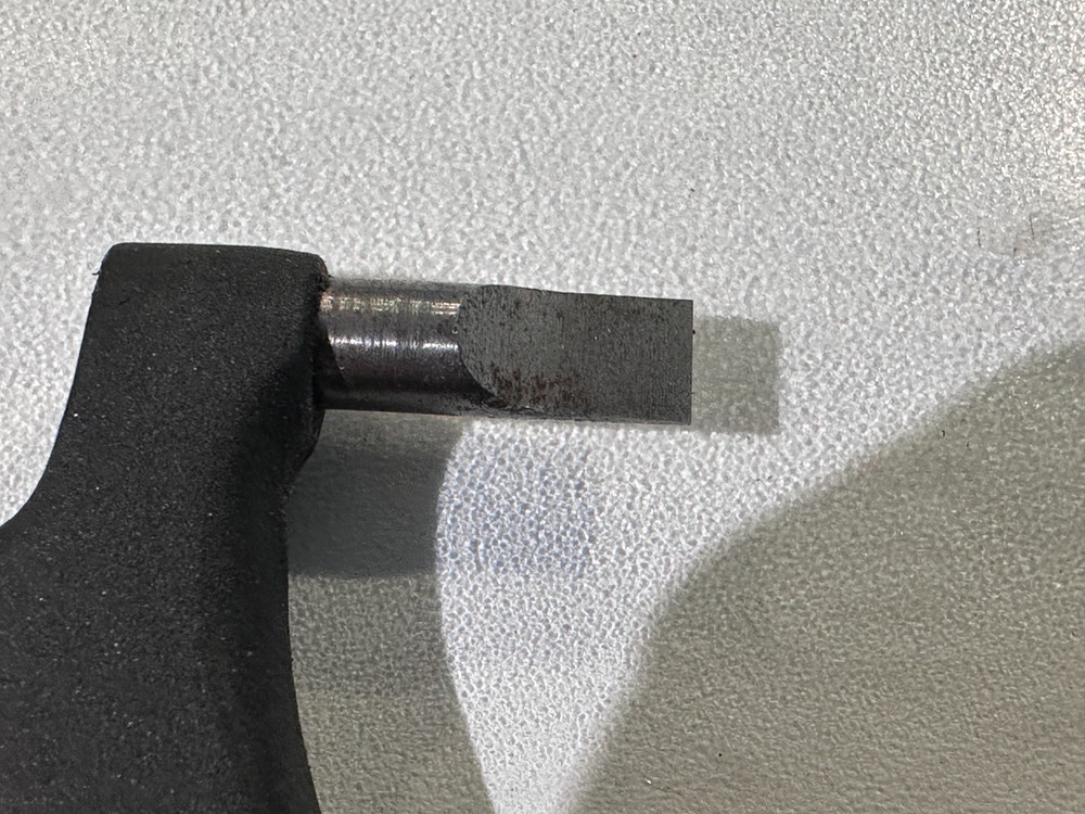 Scherr-Tumico 25-50mm Blade Micrometer