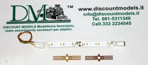 062K D.M. 6 LED SMD CARRIAGE LIGHTING KIT cold light analog/digit