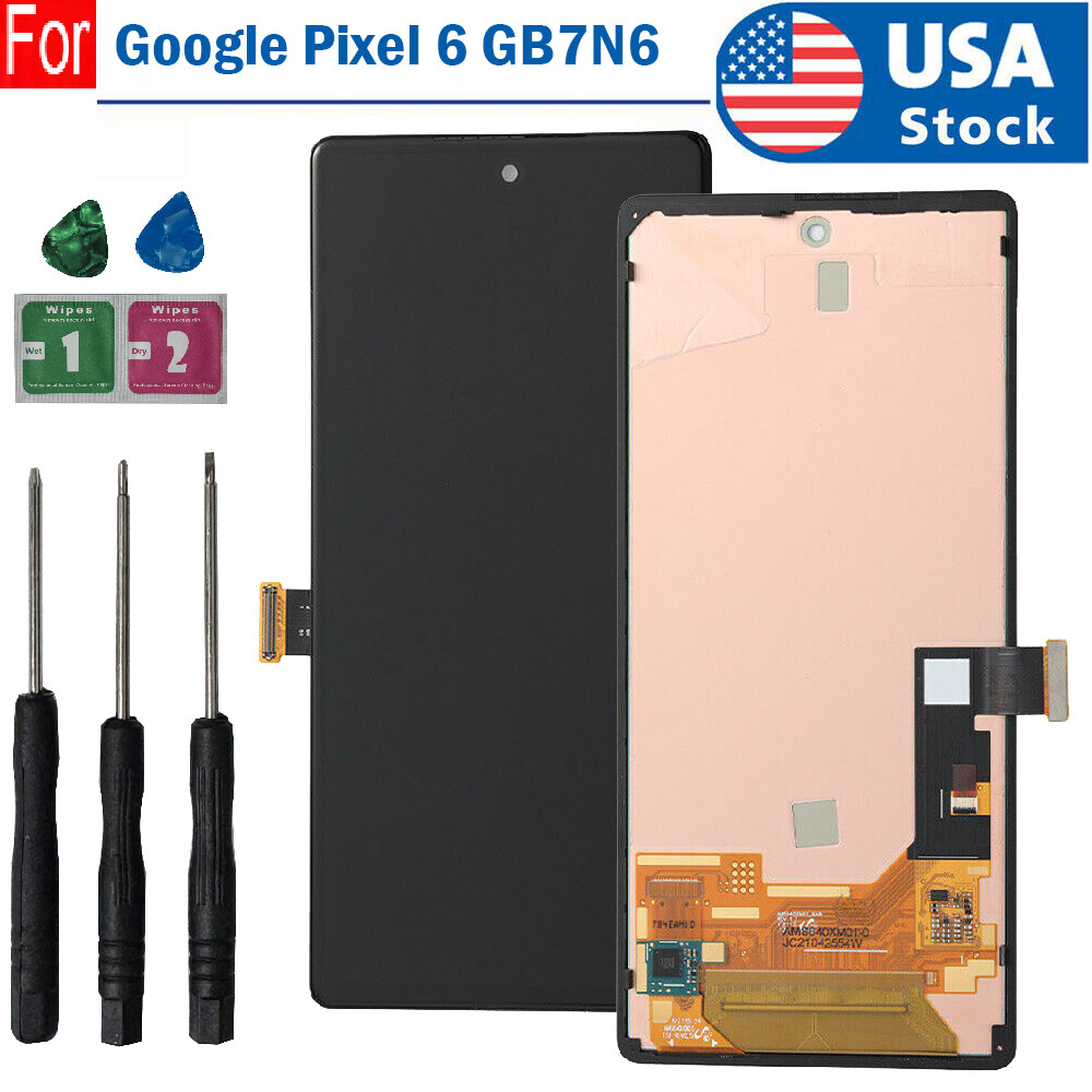 OLED For Google Pixel 6 LCD Display Digitizer Touch Screen + Frame Replacement