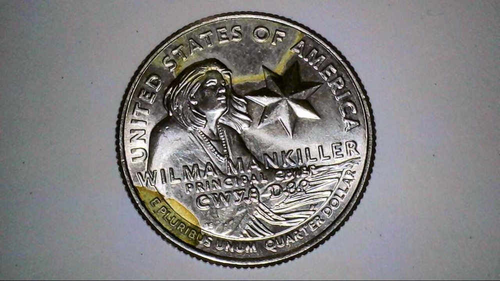 2022 D Wilma Mankiller Quarter, Error