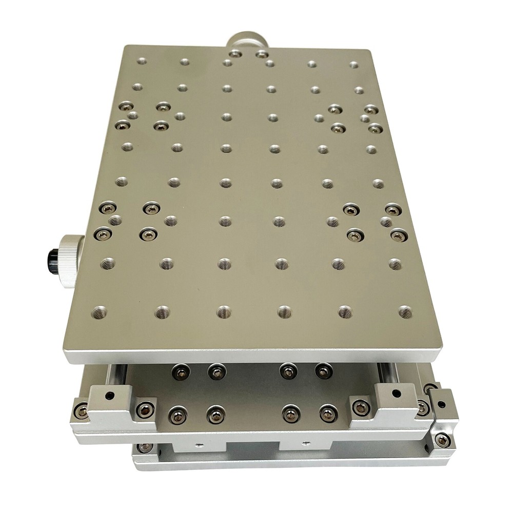 XY Axis 2 Axis Positioning Marking Machine Adjustabl Work Table Mobile Laser