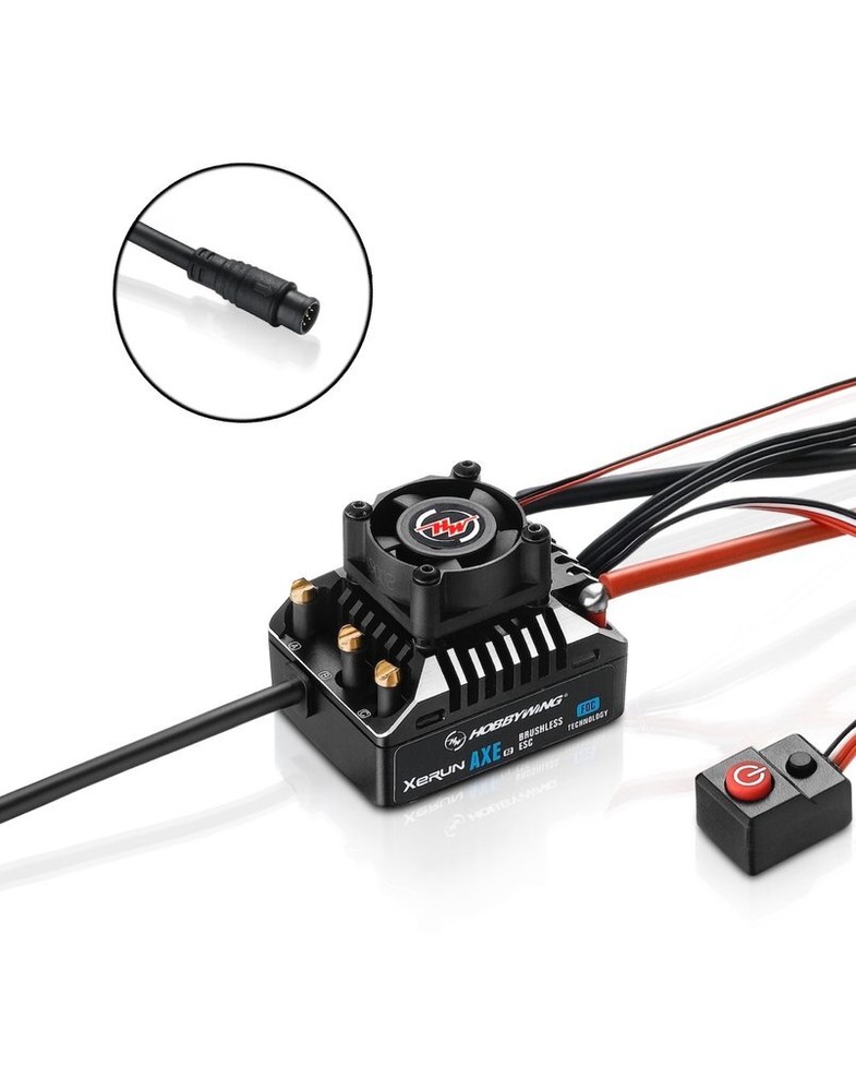 Hobbywing 30112102 Xerun AXE R2 80A Brushless Electronic Speed Controller