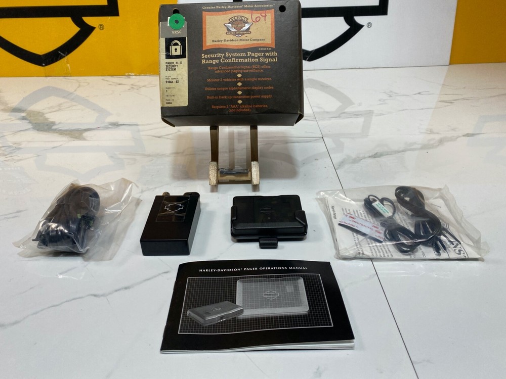 02-08 OEM Harley V-Rod VRSC Security System Pager With Range Confirmation Signal