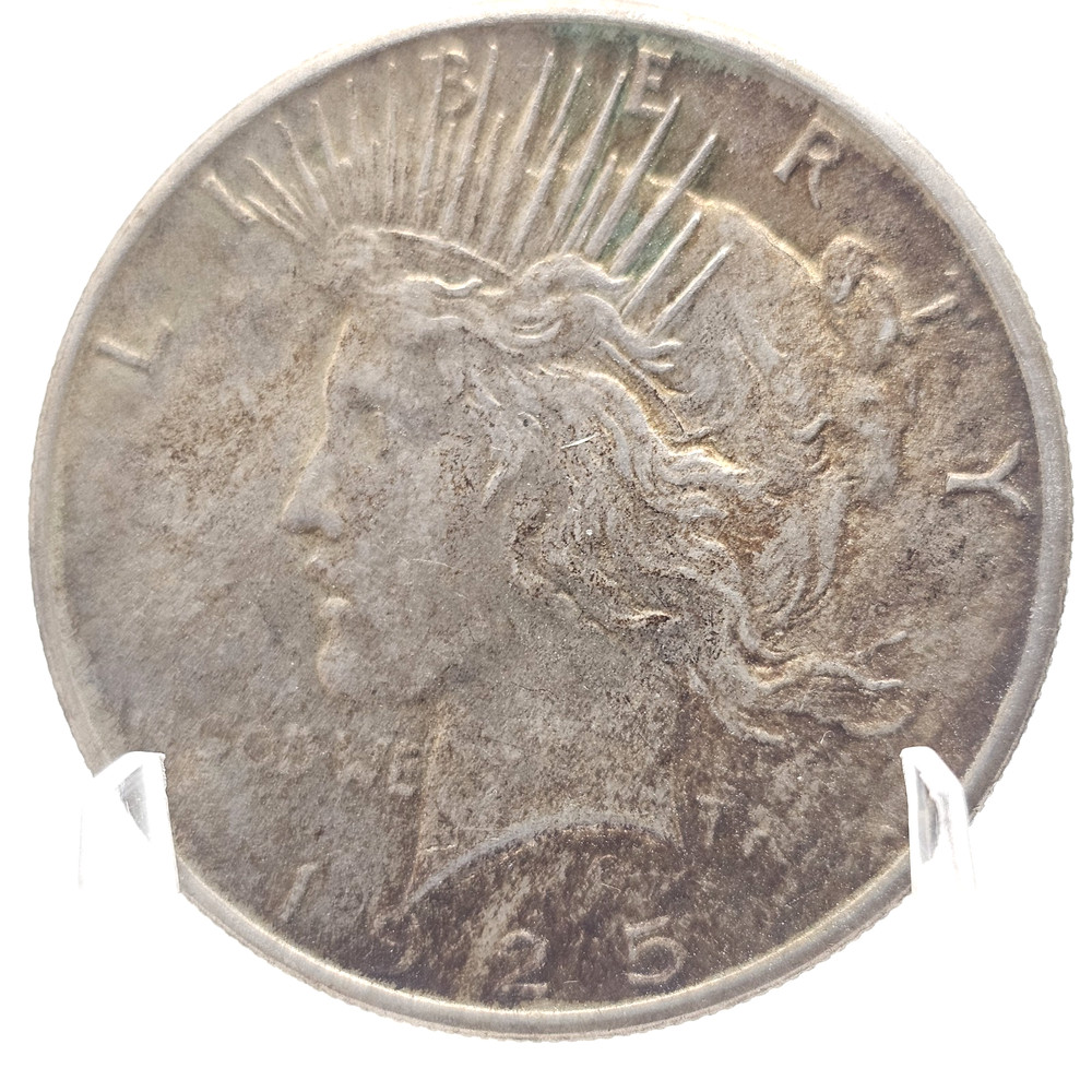 1925 Peace Dollar Darker Tone 90% Silver