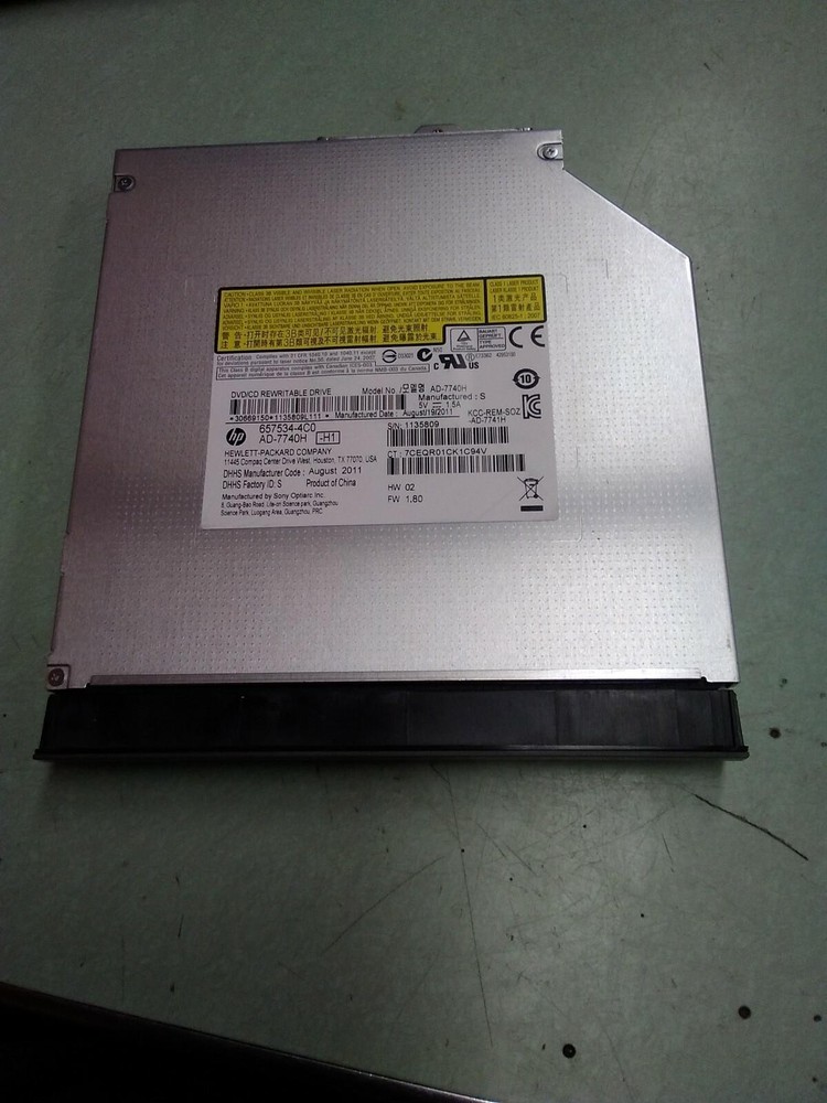 HP AD-7740H CD/DVD REWRITABLE DRIVE