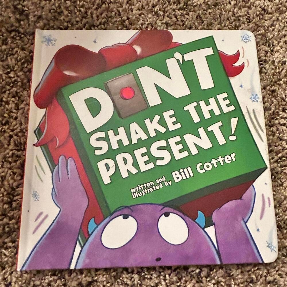 Scholastic Christmas Theme Board Book Don't Shake the Present!